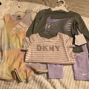 NIKE & DKNY LITTLE GIRLS BUNDLE NWT